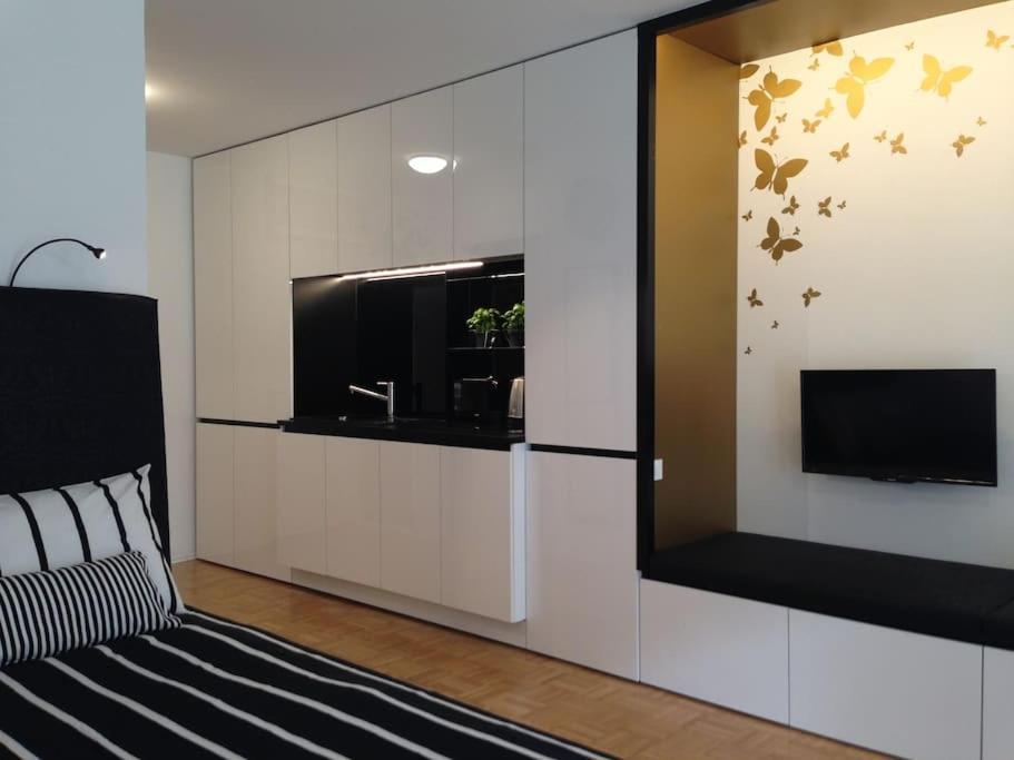 Gorgeous Central Flat With Garage Ljubljana Exteriör bild
